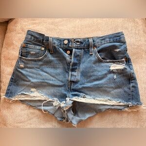 Levi 501 Denim Women Shorts